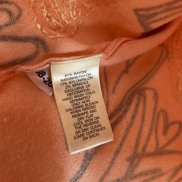 SUSAN BRISTOL Pink Heart Embroidered Cardigan Sweater – M - Picture 6 of 10